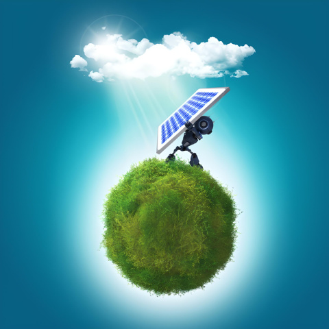 Pszczółki 10m 100 LED Girlanda Solarna - Lampki Solarne do Ogrodu Ogrodowe