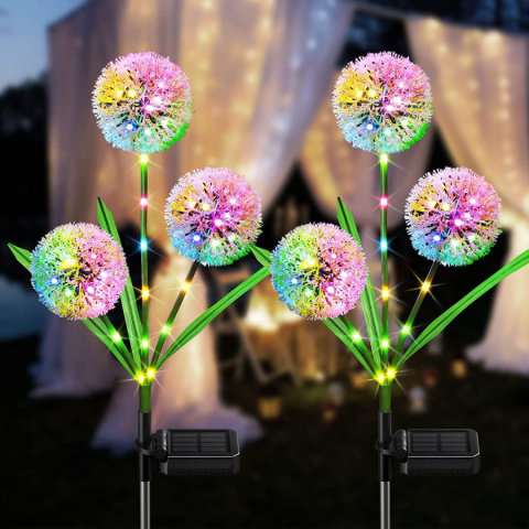 Mniszek Lekarski 80cm Lampka Solarna Ogrodowa LED - Lampa Lampki Solarne Ogrodowe