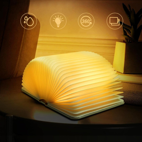 Lampka Nocna LED RGB Książka 3D Lampka Nocna LED RGB Książka 3D