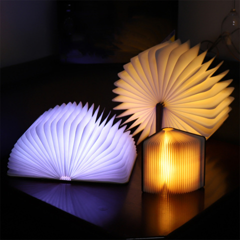 Lampka Nocna LED RGB Książka 3D Lampka Nocna LED RGB Książka 3D