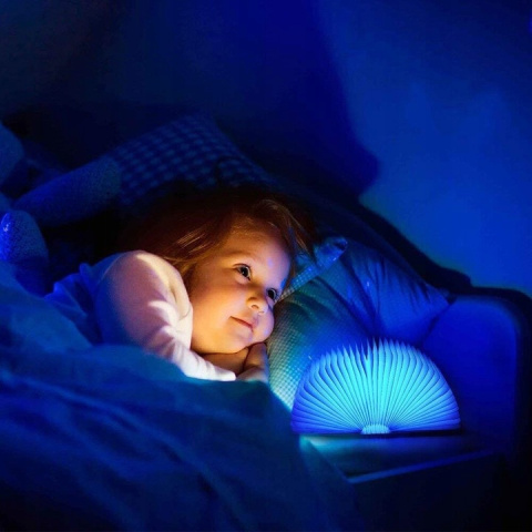 Lampka Nocna LED RGB Książka 3D Lampka Nocna LED RGB Książka 3D