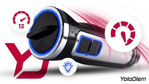 BLENDER RĘCZNY 1500W PRO 4 TYTANOWE OSTRZA REGULACJA PRĘDKOŚCI + NAKŁADKA